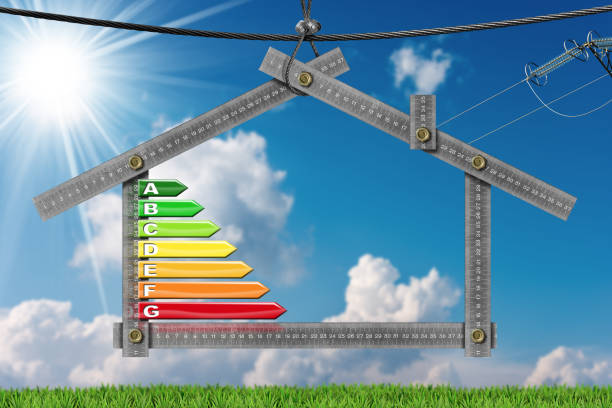 istock Energy Efficiency - Project of Ecological House 652571802