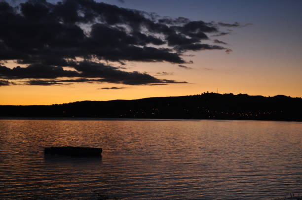 istock Lake Taupo at sunset 652584750