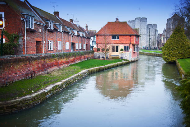 istock Urban landscape with castle 652588184