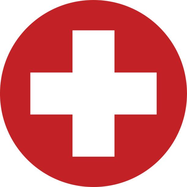 応急記号アイコン ベクトル デザイン - medical cross点のイラスト素材／クリップアート素材／マンガ素材／アイコン素材