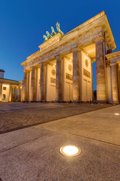 istock The Brandenburger Tor in Berlin at night 652592478
