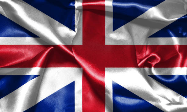 istock Great Britain Flag King's Colours. Civil and State Ensign 3D illustration 652605476