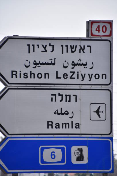 istock street sign in Israel 652613316