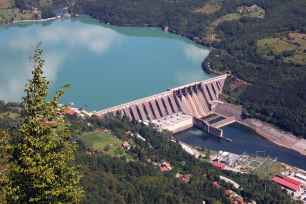 istock hydroelectric power plant on Drina river Serbia 652613910