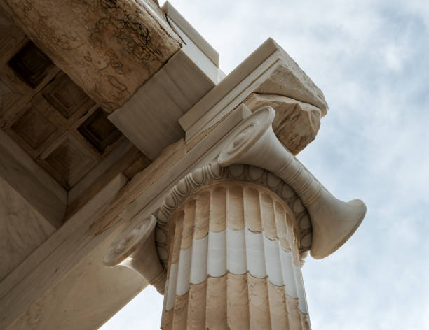 istock part of the Parthenon big column 652617096