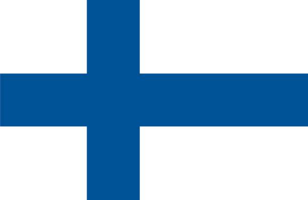 bildbanksillustrationer, clip art samt tecknat material och ikoner med finland - finsk flagga