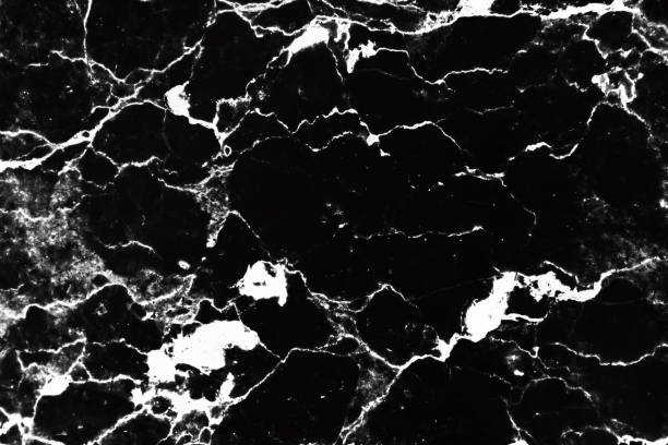 istock Invert marble texture white and black background,The marble texture white and black line,Marble texture background for design or decorate project. 652640052