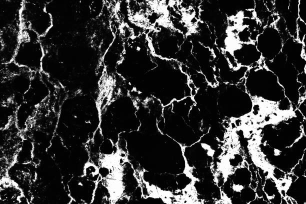 istock Invert marble texture white and black background,The marble texture white and black line,Marble texture background for design or decorate project. 652648042