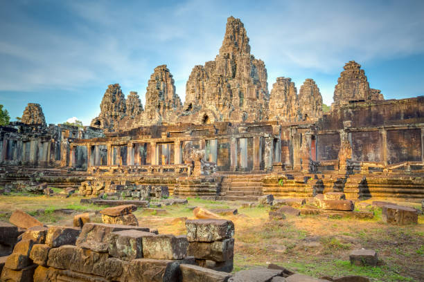 istock Bayon temple in Angkor Thom 652660250