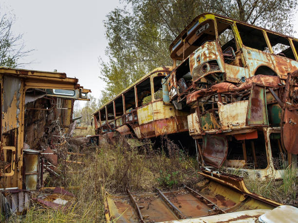 istock Scrap yard close to Chernobyl, 2016 652663362