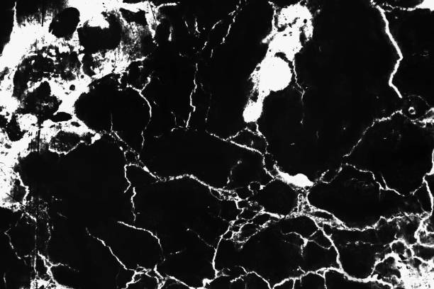 istock Invert marble texture white and black background,The marble texture white and black line,Marble texture background for design or decorate project. 652667552