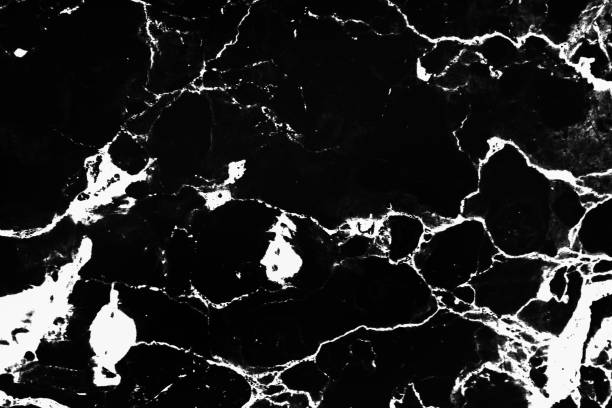istock Invert marble texture white and black background,The marble texture white and black line,Marble texture background for design or decorate project. 652667852