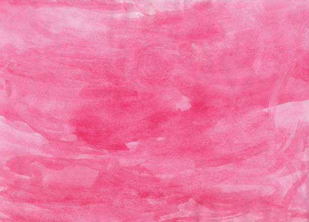 istock Abstract pink watercolor background 652668288