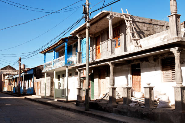 istock Old colorful houses in Baracoa, Cuba 652675314