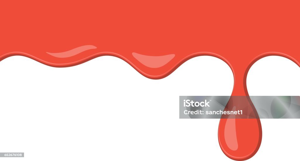 Red Drip Graphics Red Drips Stock Illustration - Download Image Now - Fun, Shape, Vector ...