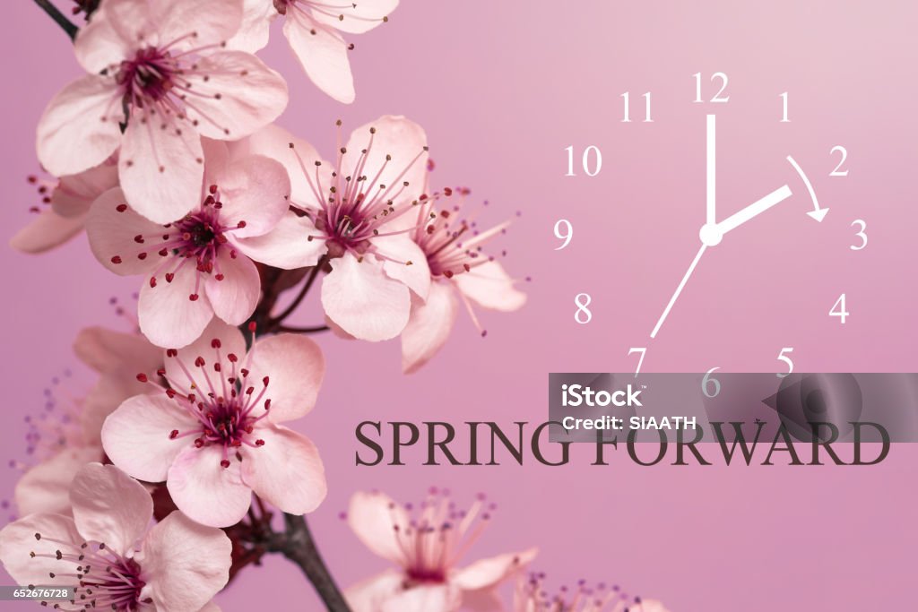 L'heure de printemps - Photo de Spring Forward - Petite phrase libre de droits