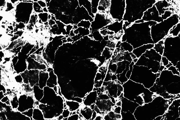 istock Invert marble texture white and black background for design or decorate project. 652686236