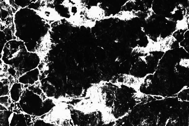 istock Invert marble texture white and black background for design or decorate project. 652686394