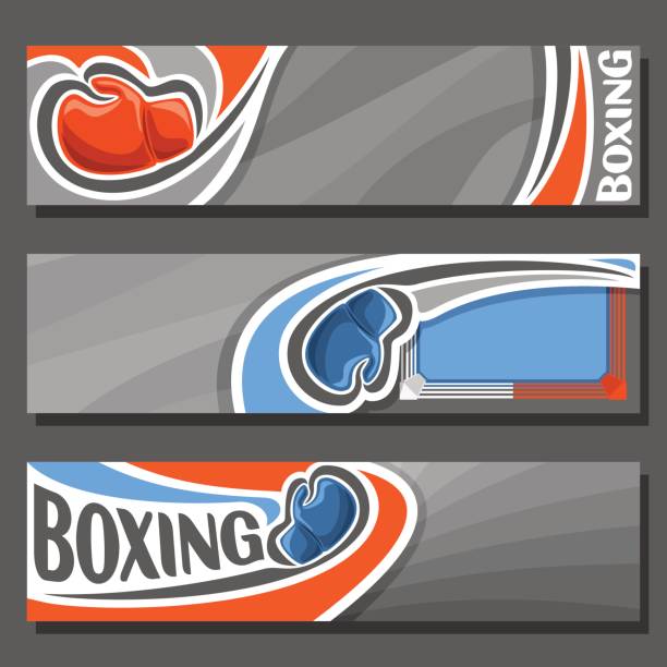 Boxing Banner Header 290+ Boxing Fight Card Stock Photos, Pictures & Royalty-Free Images ...