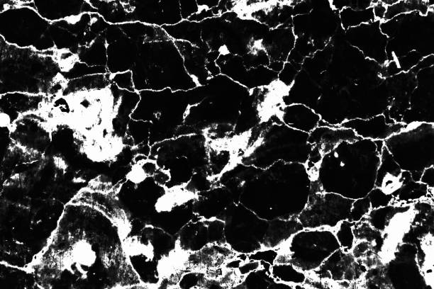 istock Invert color texture marble,Black and white marble texture background,Isolated textrue marble or pattern marble for design or decorate project. 652693054