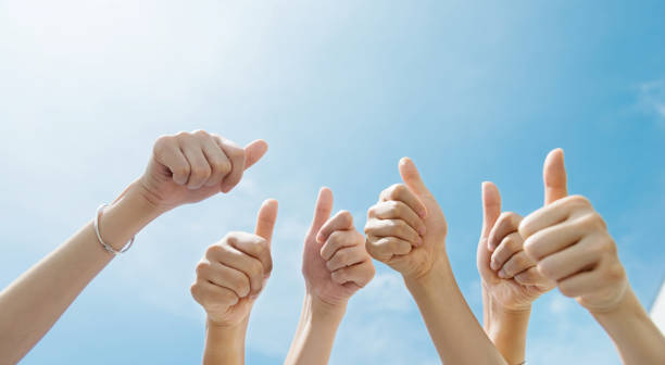 istock Group of people giving thumbs up 652697050
