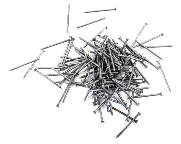 istock metal nail set isolated on white 652697072