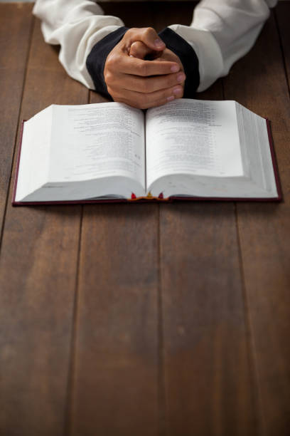 istock Woman with a bible 652697878