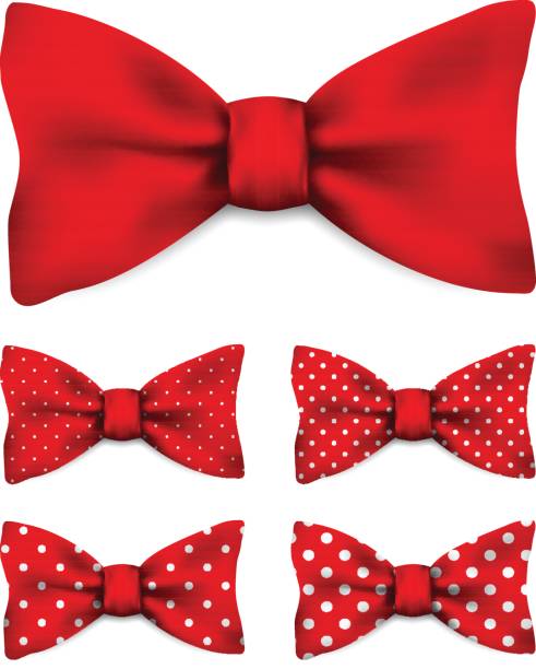 drukowania - bow tie stock illustrations