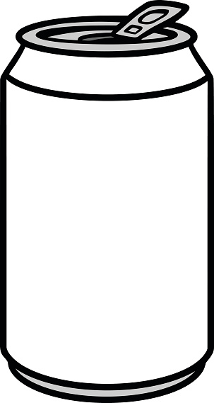 A vector illustration of a Soda Can.