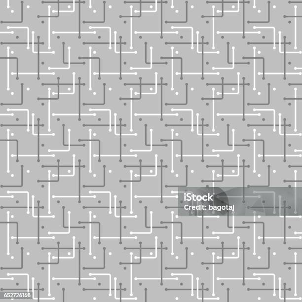 Network Connection Pattern Network Connections Pattern Stock Illustration - Download Image Now ...