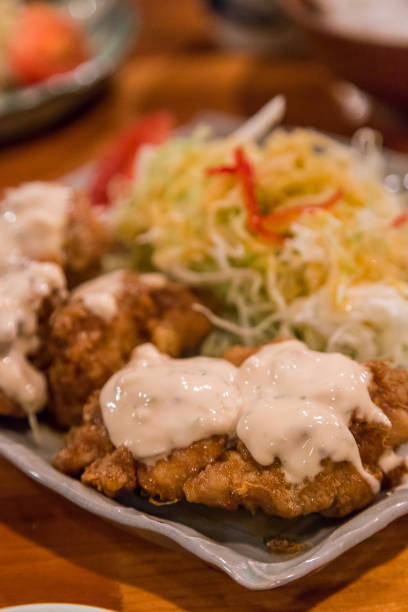 istock Chicken nanban - deep fired chicken with tartar sauce 652729426