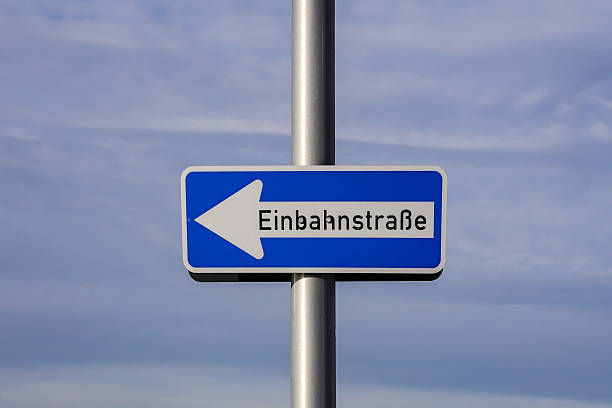 istock Low Angle View Of Road Sign Against Sky 652742609