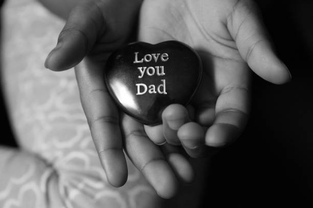 Love you Dad in little hands