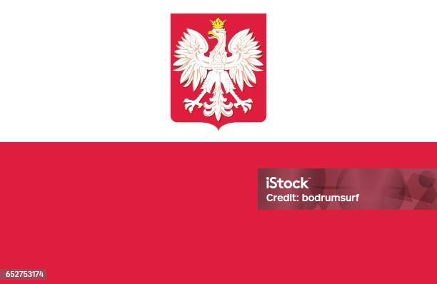 Poland Stock Illustration - Download Image Now - Polish Flag, Poland, Backgrounds