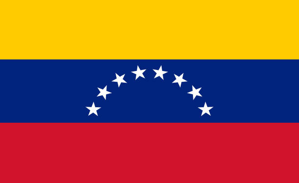 Venezuela Bandera - Banco de fotos e imágenes de stock - iStock