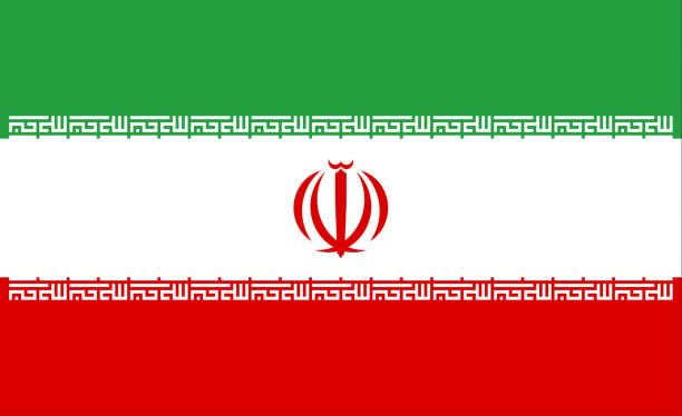 イランの旗  - iranian flag ストックフォトと画像