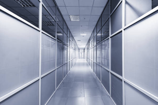 istock View of the corridor. 652758128