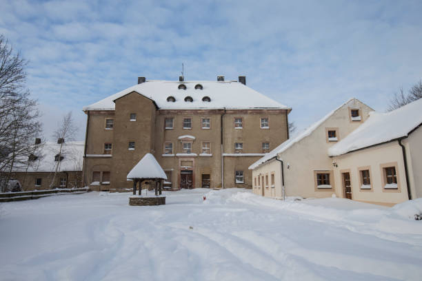 istock Klosterpark Gruenhain in Germany 652761228
