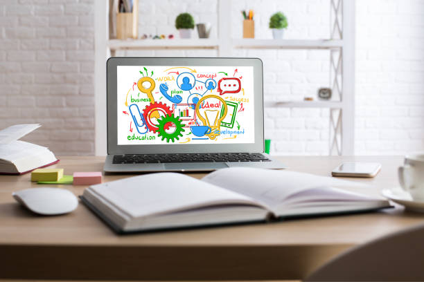 istock business sketch on laptop 652763964