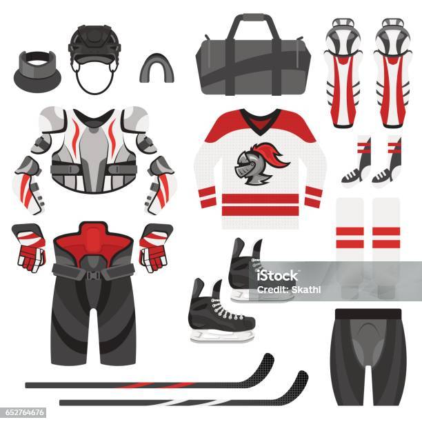 basic ice hockey equipment