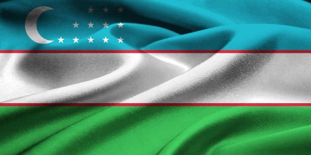 istock Flag of Uzbekistan 652771964