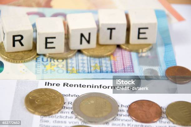 Pension Stock Photo - Download Image Now - Retirement, Pension, Currency