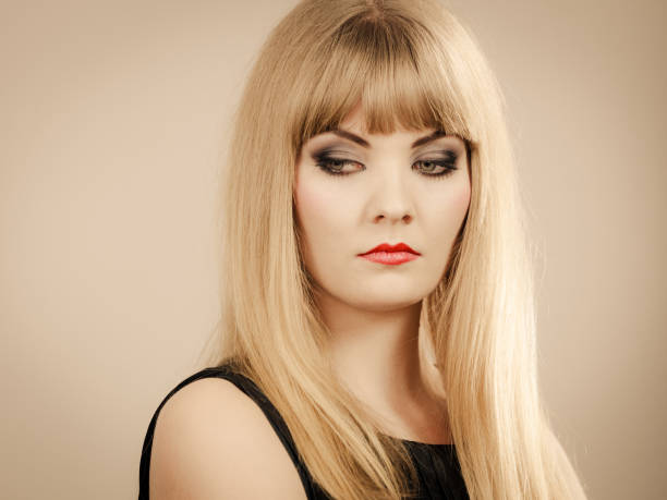 istock Angry dissatisfied elegant woman lady. 652775470