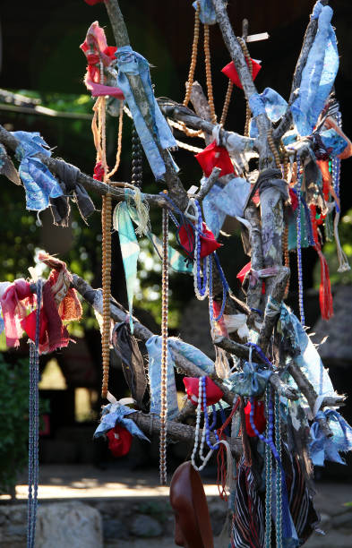 istock Wish tree in the Ghost town of Kayakoy (Turkey) 652785864