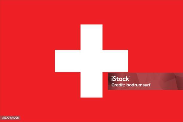 Der Schweiz Stock Vektor Art und mehr Bilder von Schweiz - Schweiz, Flagge, Design