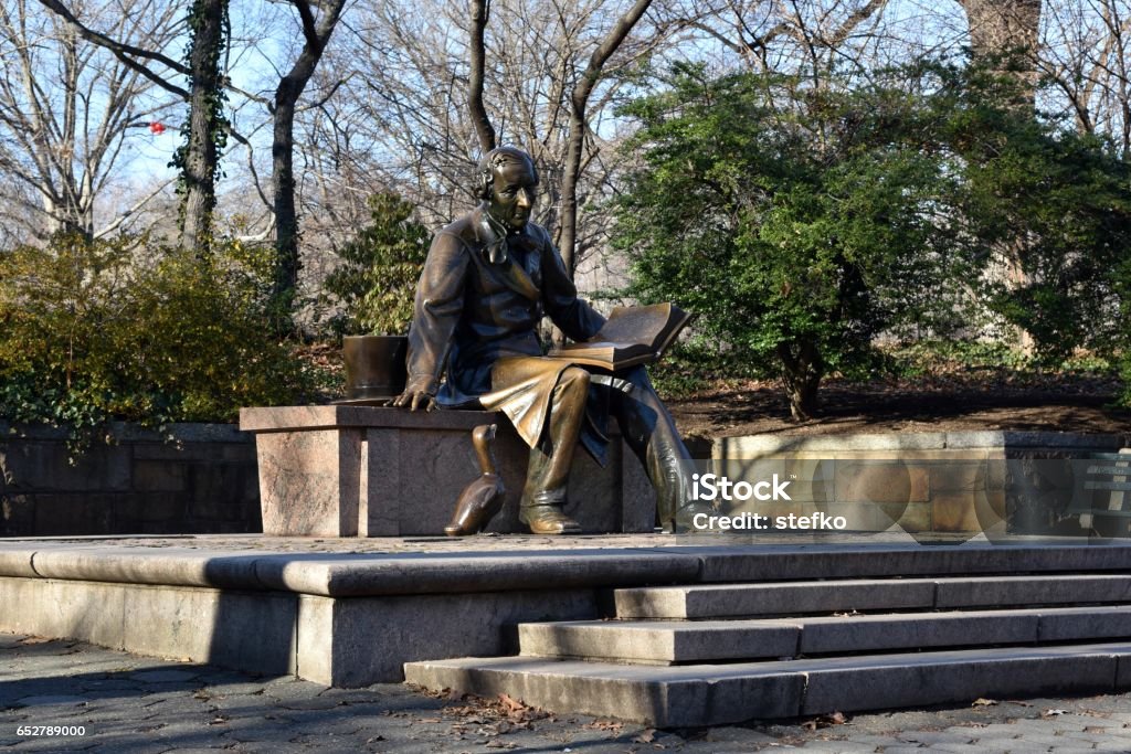 The Hans Christian Andersen Statue, Central Park, NYC