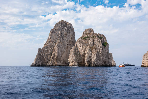 istock Faraglioni rocks at Capri Island coast 652798844
