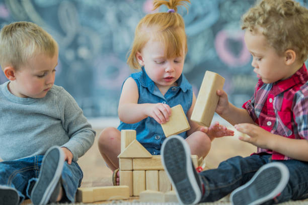 Children Playing Together Stock Photo - Download Image Now - Child