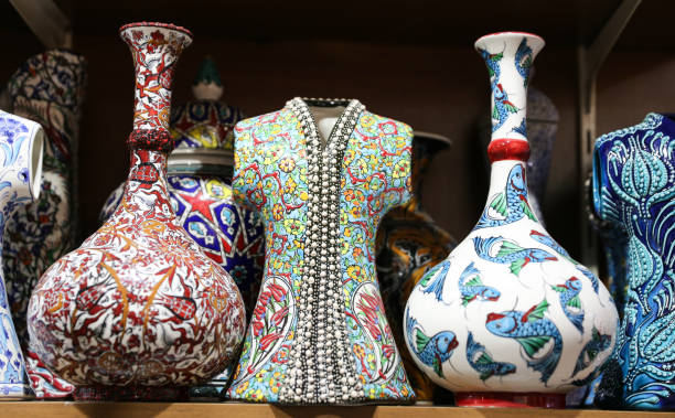 istock Turkish Ceramics in Grand Bazaar 652805292