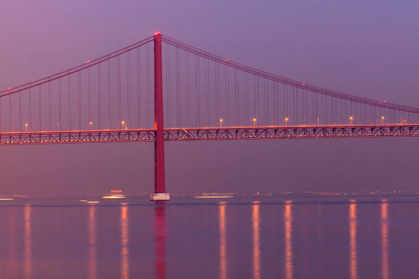 istock 25 de Abril Bridge in Lisbon 652806134